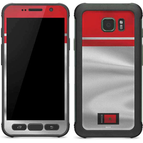 Morocco Soccer Flag Galaxy S7 Active Skin