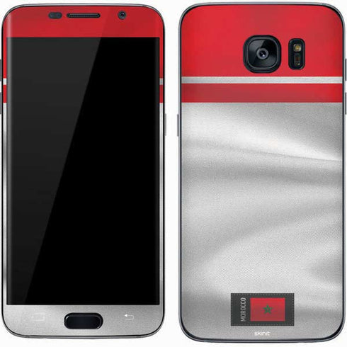 Morocco Soccer Flag Galaxy S7 Skin