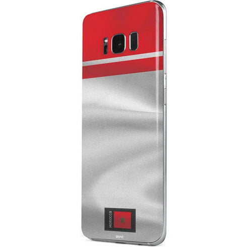 Morocco Soccer Flag Galaxy S8 Skin