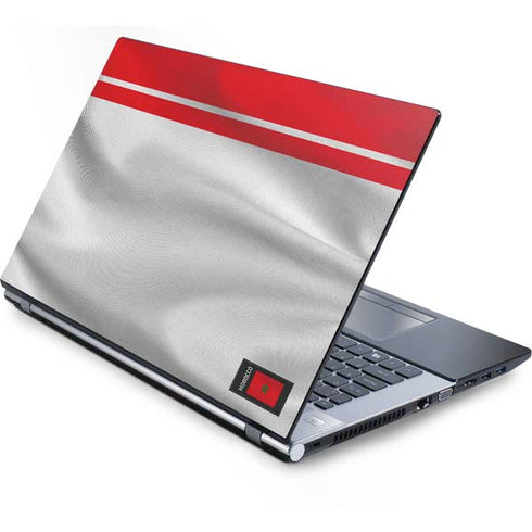 Morocco Soccer Flag Generic Laptop Skin