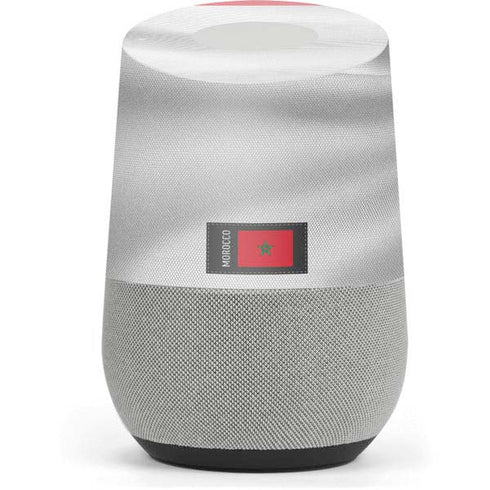 Morocco Soccer Flag Google Home Skin