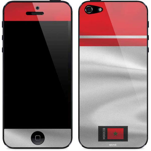 Morocco Soccer Flag iPhone 5/5s/5SE Skin
