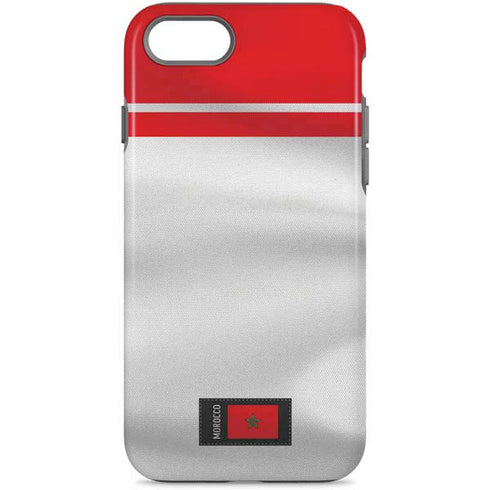 Morocco Soccer Flag iPhone 7 Pro Case