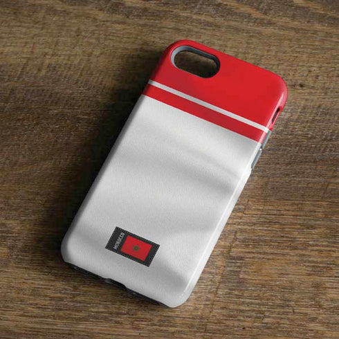 Morocco Soccer Flag iPhone 7 Pro Case