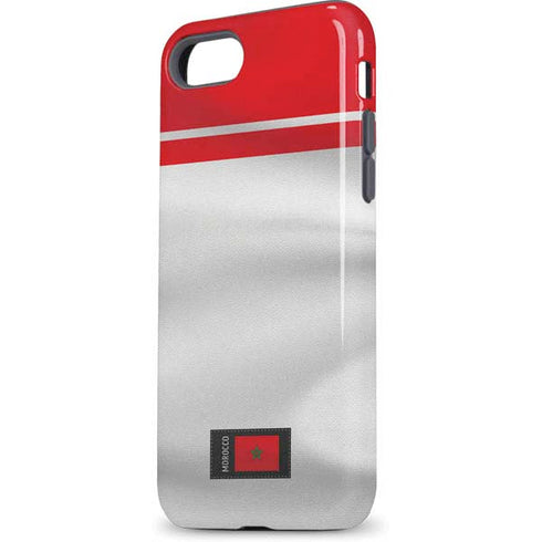 Morocco Soccer Flag iPhone 8 Pro Case