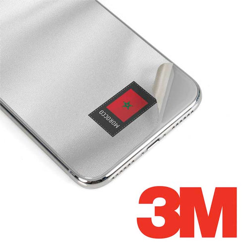 Morocco Soccer Flag iPhone X Skin