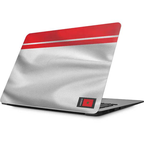 Morocco Soccer Flag Apple MacBook Skin