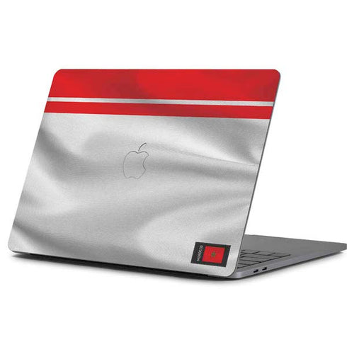 Morocco Soccer Flag Apple MacBook Pro 13-inch Skin