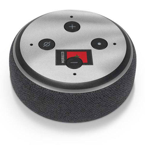 Morocco Soccer Flag Amazon Echo Dot Skin