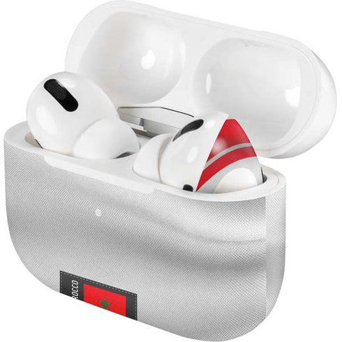 Morocco Soccer Flag Apple AirPods Pro Skin
