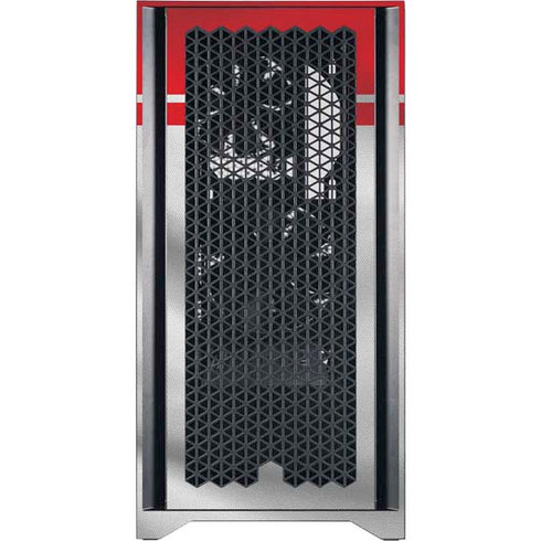 Morocco Soccer Flag Corsair 4000D Tempered Glass Mid-Tower ATX Case Skin