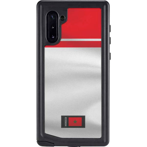 Morocco Soccer Flag Galaxy Note 10 Waterproof Case