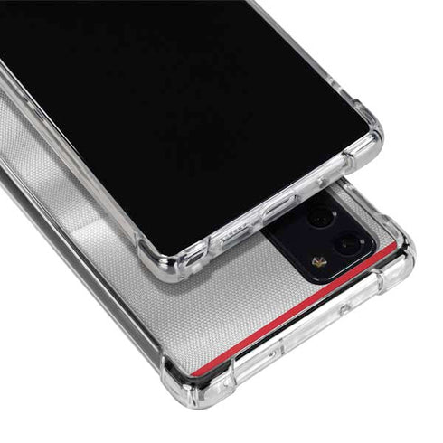 Morocco Soccer Flag Galaxy Note20 5G Clear Case