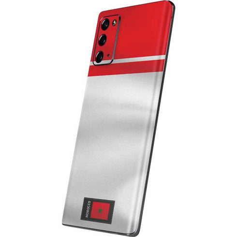 Morocco Soccer Flag Galaxy Note20 5G Skin