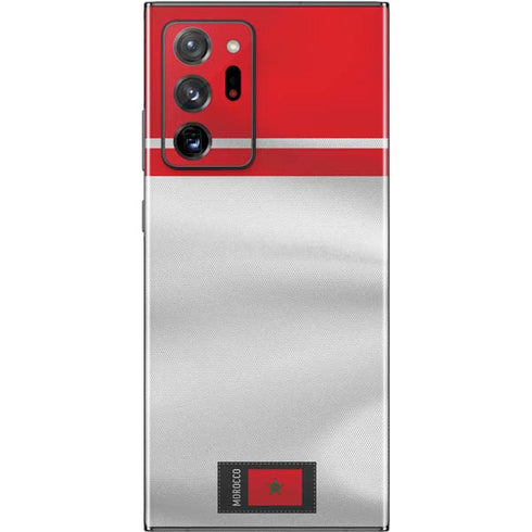 Morocco Soccer Flag Galaxy Note20 Ultra 5G Skin