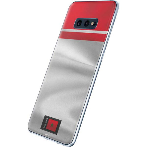 Morocco Soccer Flag Galaxy S10e Skin