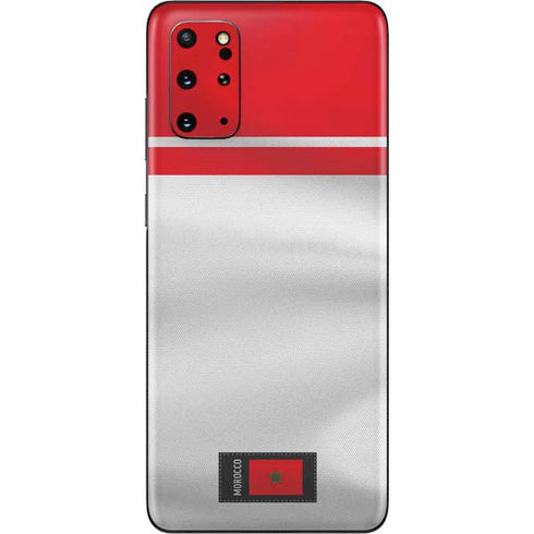 Morocco Soccer Flag Galaxy S20 Plus Skin