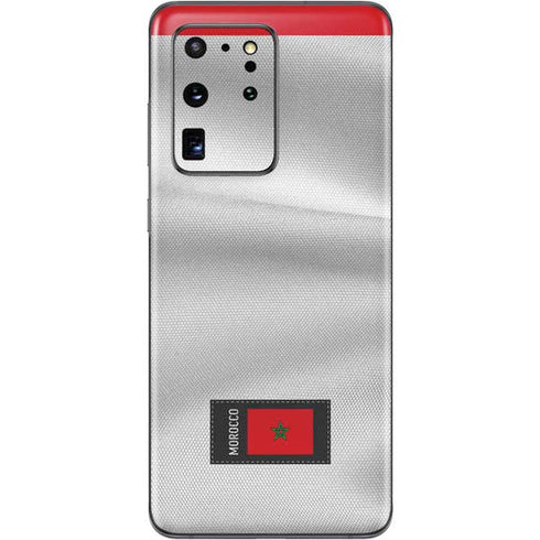 Morocco Soccer Flag Galaxy S20 Ultra 5G Skin