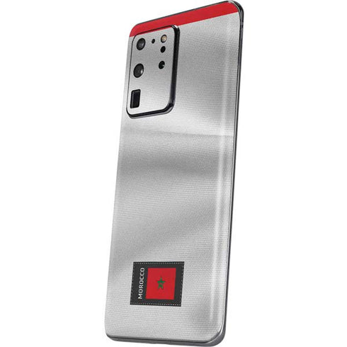 Morocco Soccer Flag Galaxy S20 Ultra 5G Skin