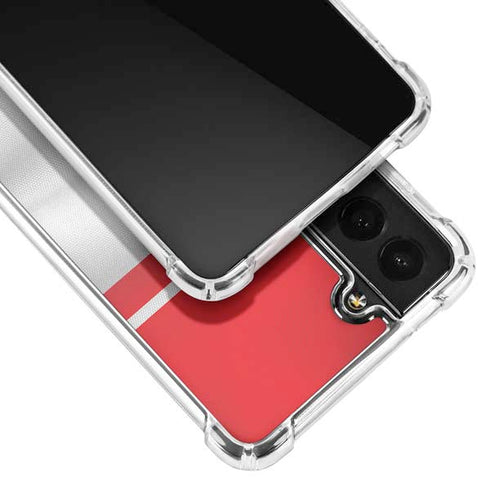 Morocco Soccer Flag Galaxy S21 Plus 5G Clear Case