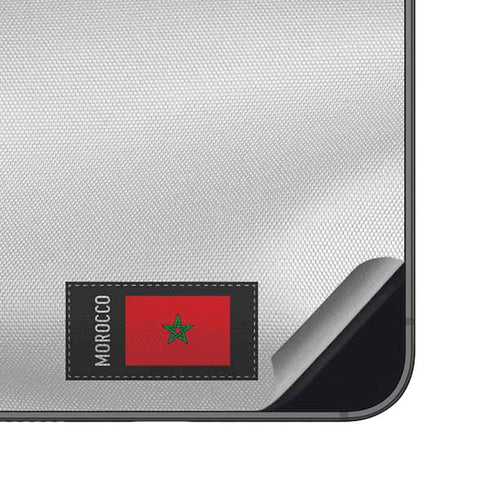 Morocco Soccer Flag Galaxy S23 FE Skin
