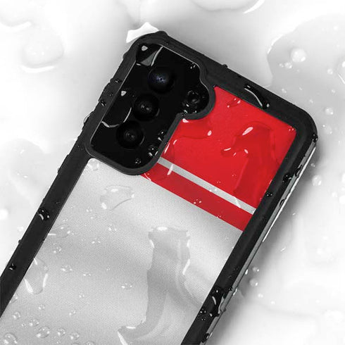 Morocco Soccer Flag Galaxy S23 Plus Waterproof Case