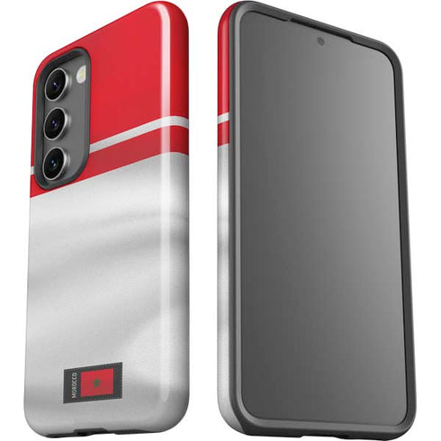 Morocco Soccer Flag Galaxy S23 Pro Case