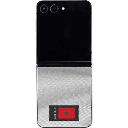 Morocco Soccer Flag Galaxy Z Flip5 5G Skin