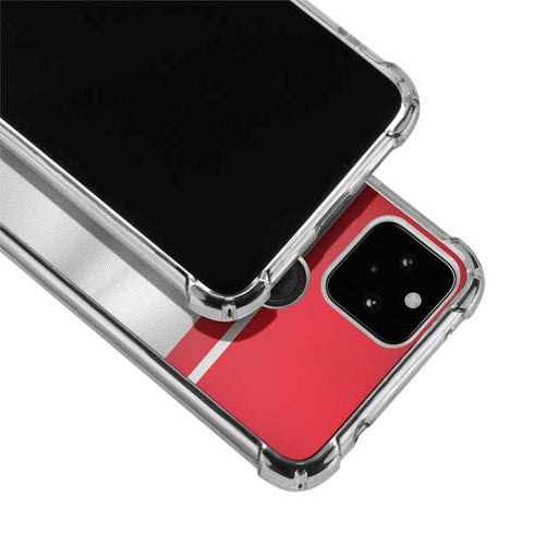 Morocco Soccer Flag Google Pixel 5a 5G Clear Case