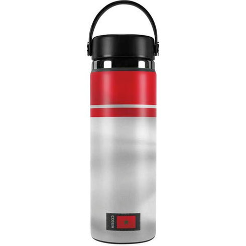 Morocco Soccer Flag Hydro Flask 20oz Wide Mouth Skin