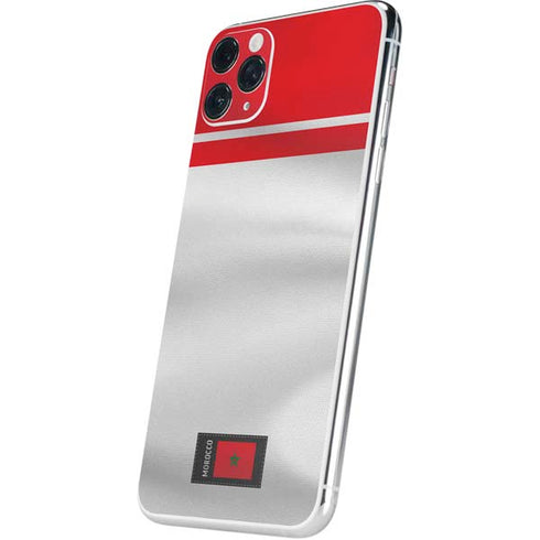 Morocco Soccer Flag iPhone 11 Pro Max Skin