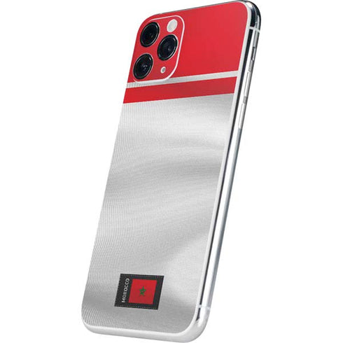 Morocco Soccer Flag iPhone 11 Pro Skin