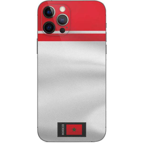Morocco Soccer Flag iPhone 12 Pro Skin