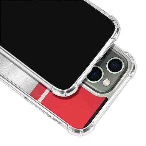 Morocco Soccer Flag iPhone 15 Pro Clear Case
