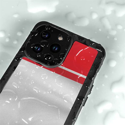 Morocco Soccer Flag iPhone 14 Pro Max Waterproof Case