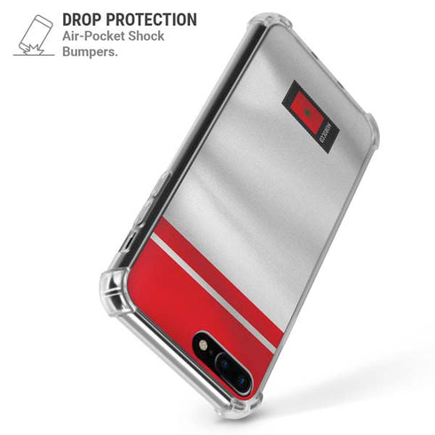 Morocco Soccer Flag iPhone 7/8 Plus Clear Case
