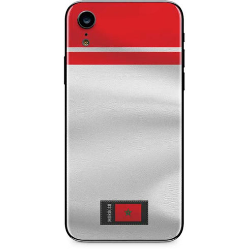 Morocco Soccer Flag iPhone XR Skin