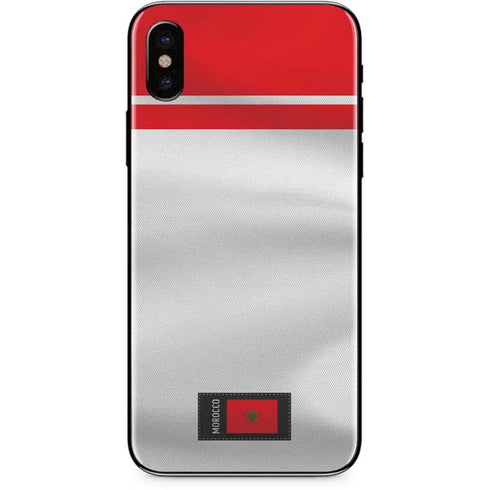 Morocco Soccer Flag iPhone XS Max Skin