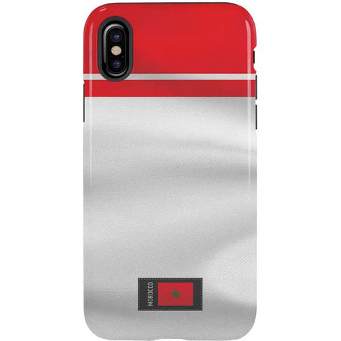 Morocco Soccer Flag iPhone XS Pro Case