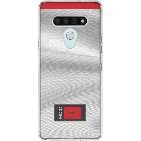 Morocco Soccer Flag LG Stylo 6 Clear Case