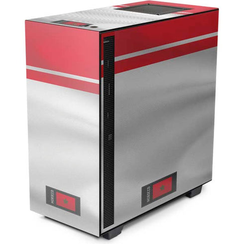 Morocco Soccer Flag NZXT H510 Compact ATX Mid-Tower Case Skin