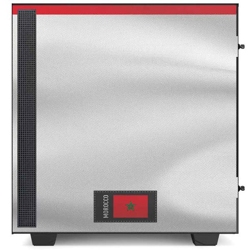 Morocco Soccer Flag NZXT H510 Compact ATX Mid-Tower Case Skin