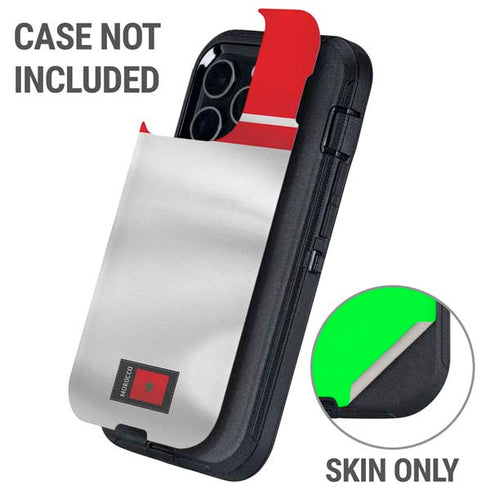 Morocco Soccer Flag Otterbox Defender iPhone Skin