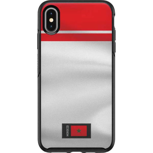 Morocco Soccer Flag Otterbox Symmetry iPhone Skin