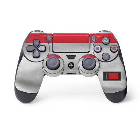Morocco Soccer Flag PS4 Controller Skin