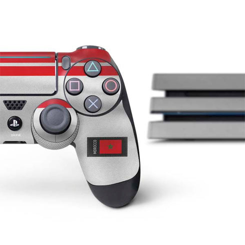 Morocco Soccer Flag PS4 Pro Bundle Skin