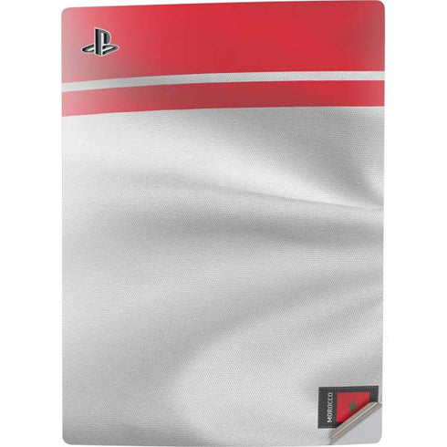 Morocco Soccer Flag PS5 Digital Edition Console Skin