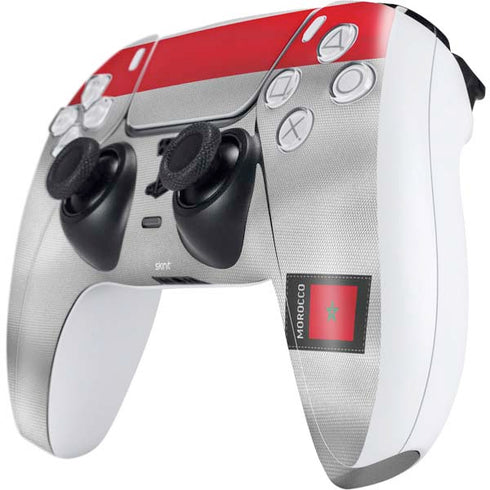Morocco Soccer Flag PS5 Controller Skin