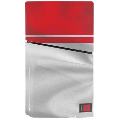 Morocco Soccer Flag PS5 Slim Disk Console Skin