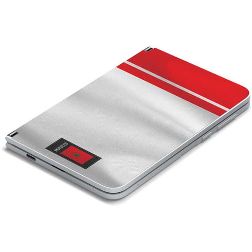 Morocco Soccer Flag Surface Duo Skin